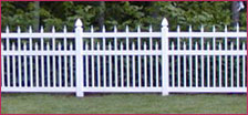 Vinyl Picket Fences 