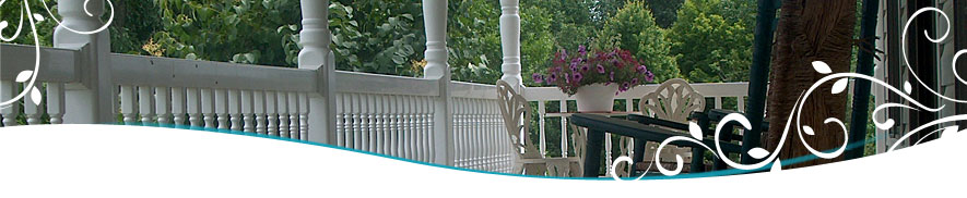 Vinyl Porch and Deck Railings